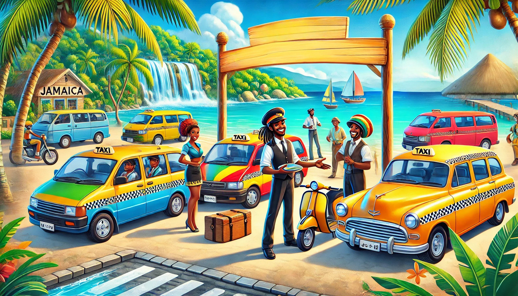 Jamaican Taxi & Tour Operators - North Coast Jamaica Travel Guide - www.northcoastjamaicatravelguide.com